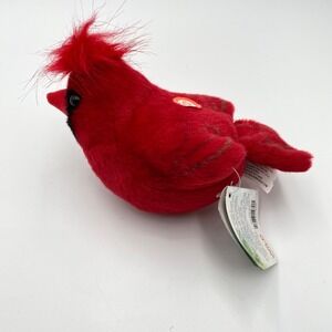 Wild Republic Audubon Northern Cardinal 6" Plush‎ Realistic Bird Sound Toy
